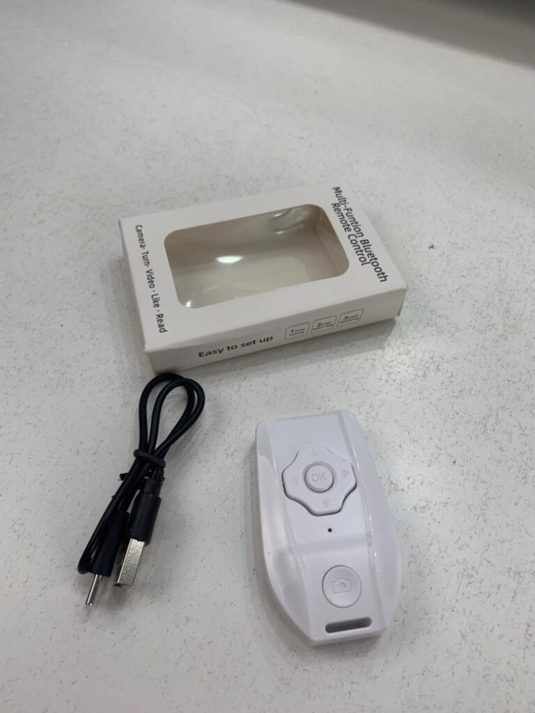 Télécommande Sans Fil Multifonction pour Telephone, Photos et Vidéos – Rechargeable Type-C