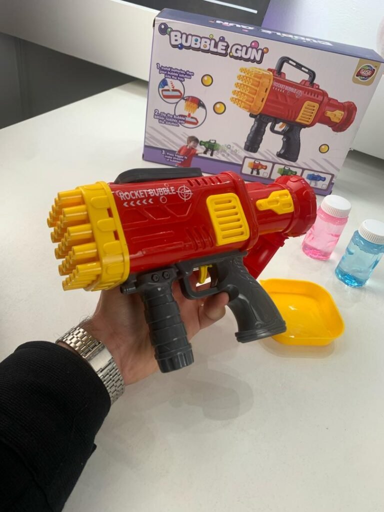 Pistolet Automatique à Bulles –  Bubble gun