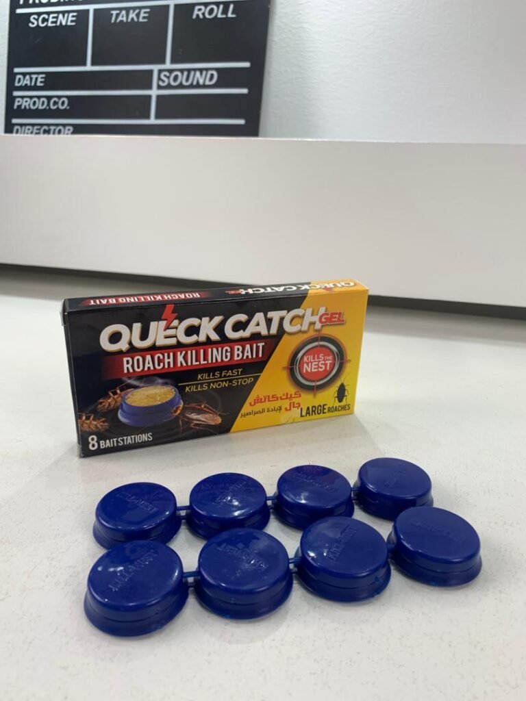 Gel Pièges Anti-Cafards pour Infestations Intérieures et Extérieures