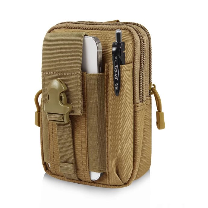 Pochette Tactique MOLLE Ceinture – Polyvalente, Durable et Légère pour Outdoo