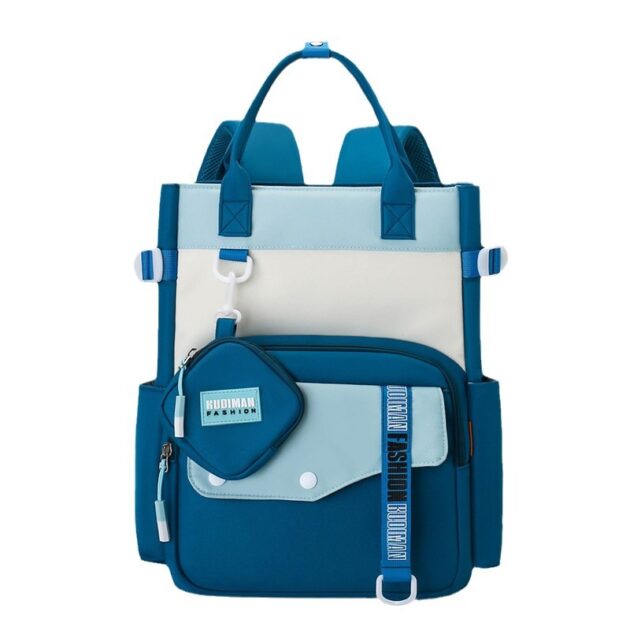 Sac à Dos Élégant Multifonction  BLUE –  Étanche et Spacieux pour Quotidien