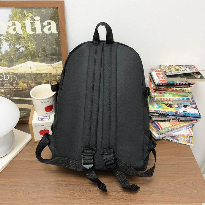 ⁦Ensemble de Sacs d’École 4 Pièces Kawaii HAOLIDA V2 – Noir⁩ - الصورة ⁦2⁩