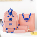 Ensemble de Sacs d’École Kawaii 4PCS Lapin |||||