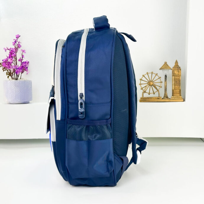 ⁦Sac à Dos Enfant avec Trousse – BLUE⁩ - الصورة ⁦7⁩