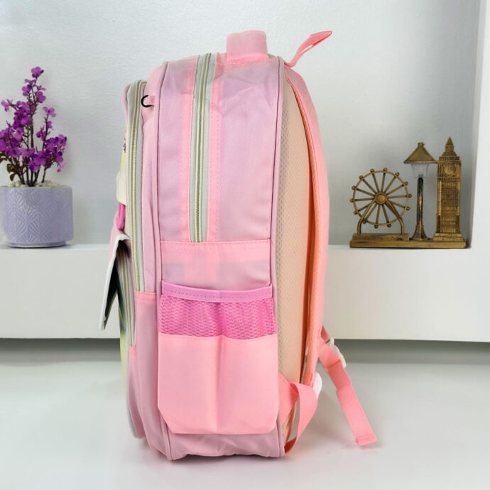 ⁦Sac à Dos Enfant avec Trousse – ROSE⁩ - الصورة ⁦7⁩