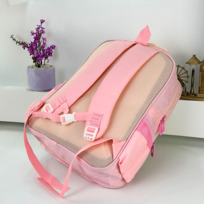 ⁦Sac à Dos Enfant avec Trousse – ROSE⁩ - الصورة ⁦8⁩
