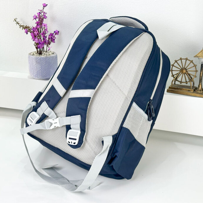 ⁦Sac à Dos Scolaire avec Trousse – Modèle Enfant 2605 BLUE | VERT⁩ - الصورة ⁦8⁩
