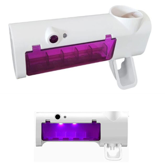 Stérilisateur & Porte-Brosse à Dents 2en1 – Hygiène Intelligente