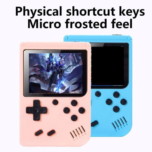 Console de Jeu Portable Rétro 500 Jeux – Compacte,