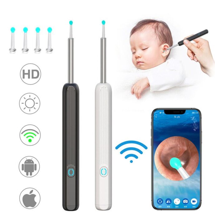 ⁦Otoscope Sans Fil NE3 Natfire – HD 1296p, Grand Angle 360°⁩ - الصورة ⁦4⁩