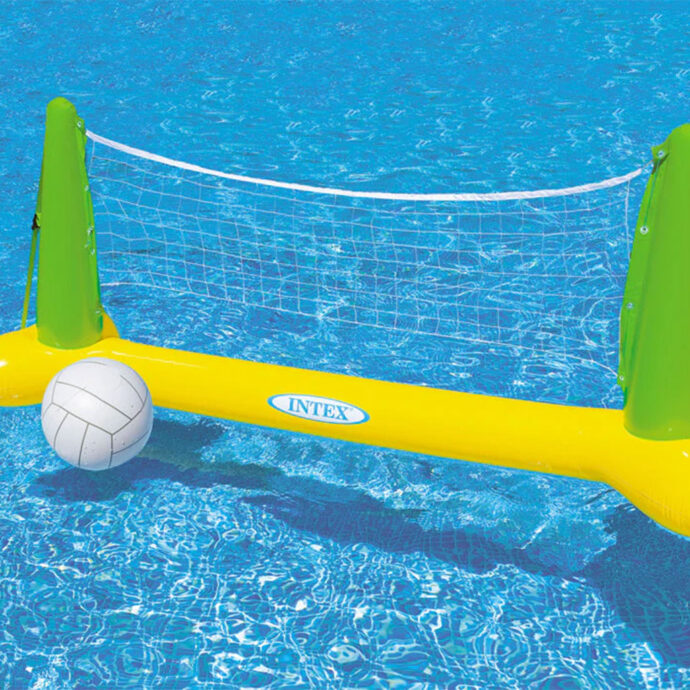 ⁦Filet de Volley Gonflable pour Piscine avec Ballon Inclus⁩ - الصورة ⁦4⁩