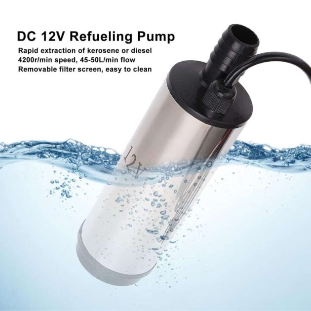 Pompe à Huile Électrique DC12V 45-50L/min