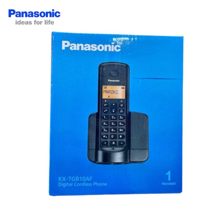 ⁦Téléphone Fixe Sans Fil Écran Orange – Éco-Mode⁩ - الصورة ⁦3⁩