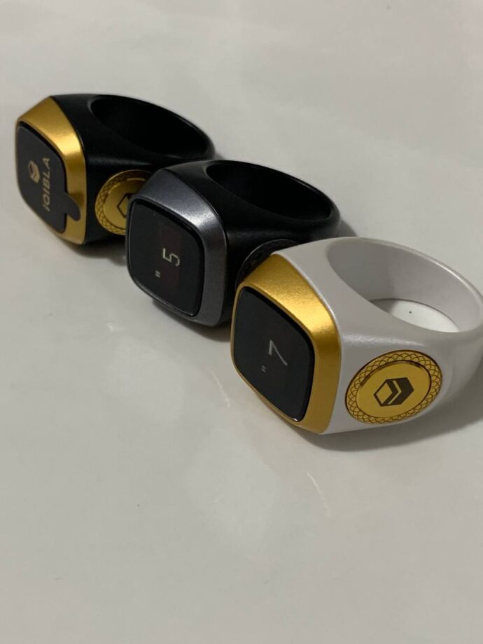⁦Bague Intelligente Zikr1 Bluetooth – Écran OLED خاتم التسبيح الالكتروني الذكي⁩ - الصورة ⁦4⁩