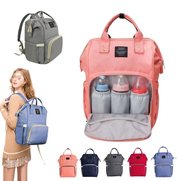 Sac à Langer Multifonctionnel – Élégant, Étanche et Pratique pour Bébé
