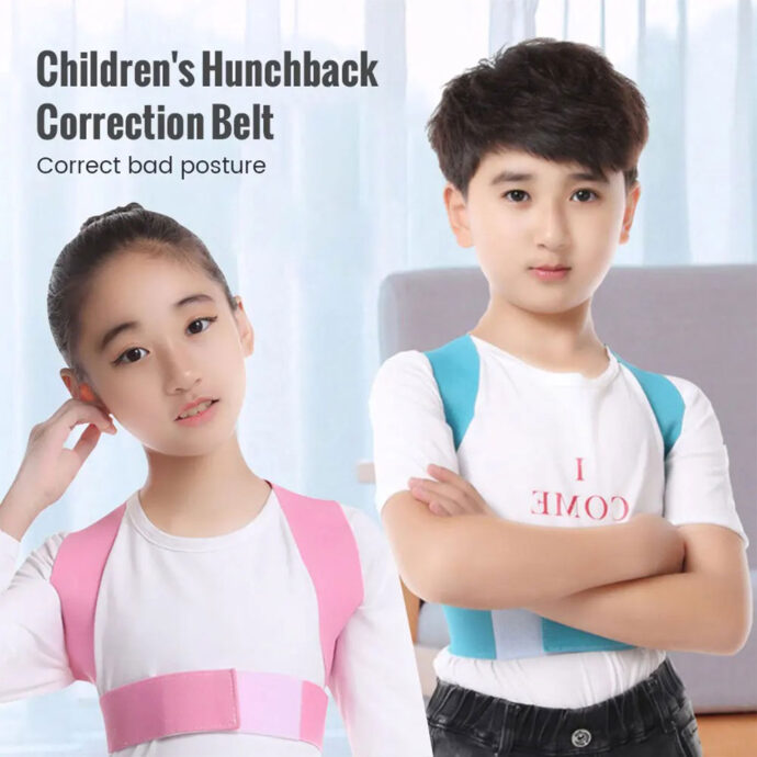 ⁦Ceinture de correction dorsale pour enfants – Posture et dos droit⁩ - الصورة ⁦2⁩