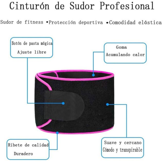 Ceinture d'entraînement pour la taill avec Poche pour Téléphone