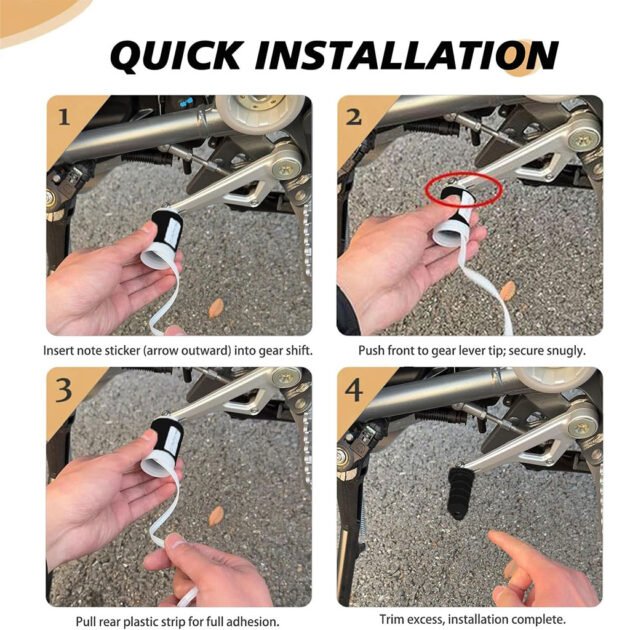 Protection de Levée de Vitesse pour Moto – Résistante, Facile à Installer