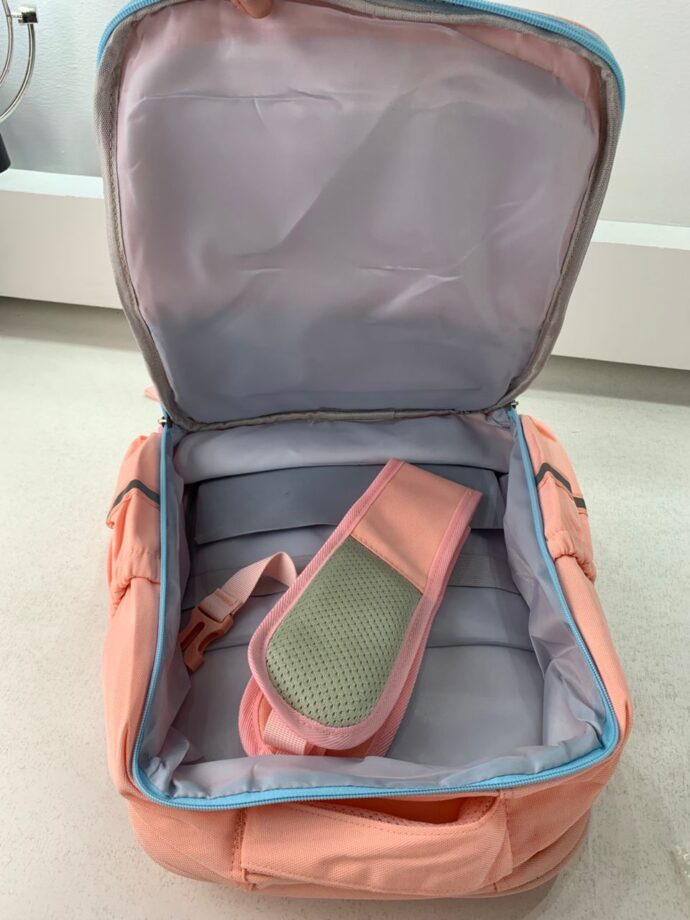 ⁦Sac à Dos Scolaire Xiao Wang Ya – Rose Dual-Color pour Enfants⁩ - الصورة ⁦8⁩