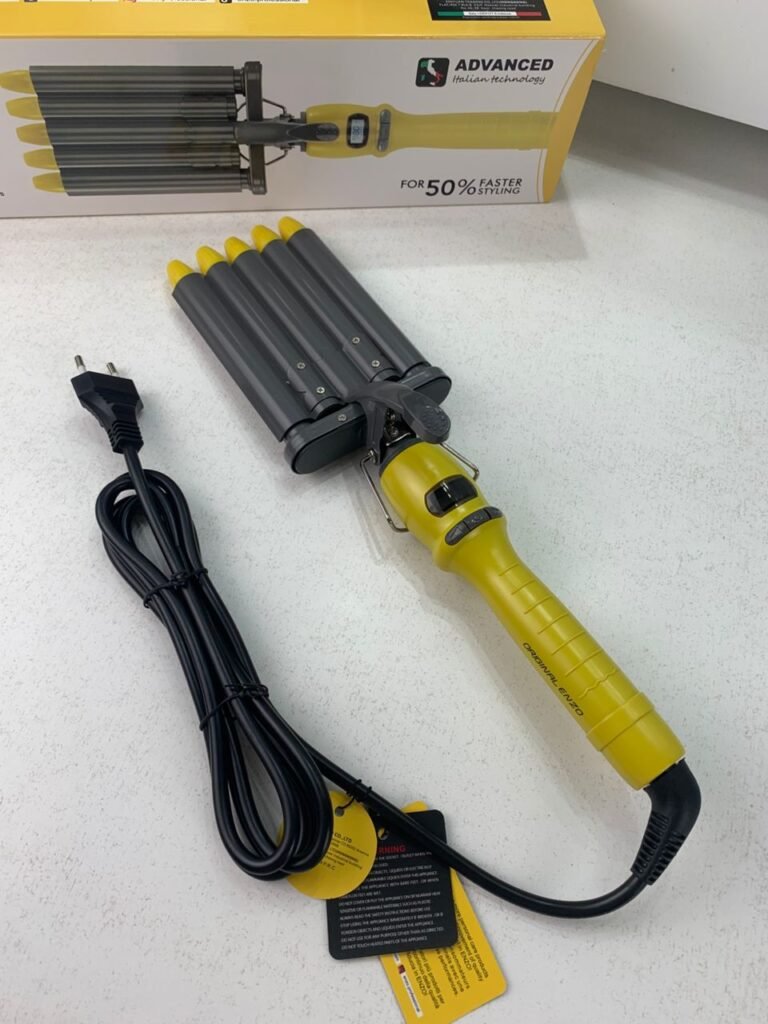 Sèche-cheveux ENZO - Fer et Boucleur en Céramique à 5 Barils