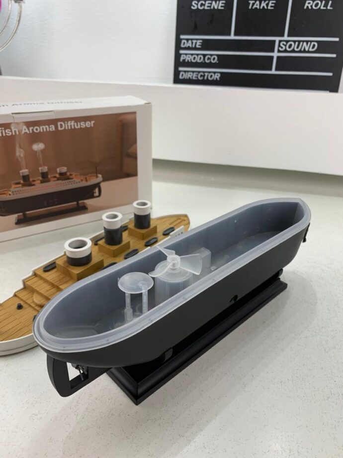 ⁦Diffuseur d’Humidificateur Aromatique en Forme de Vieux Bateau⁩ - الصورة ⁦7⁩
