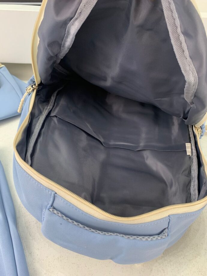 ⁦NowaKawaii 4-en-1– Ensemble de sacs kawaii : élégant et fonctionnel blue⁩ - الصورة ⁦7⁩