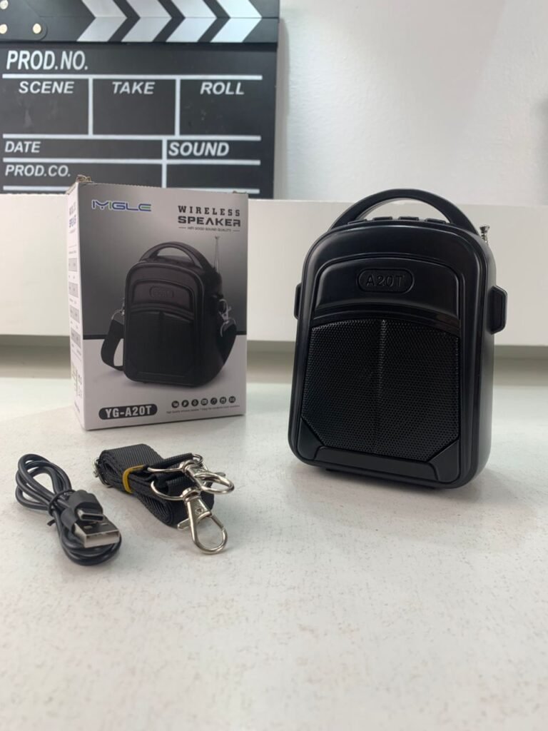 Haut-Parleur Bluetooth portable avec énergie solaire et radio FM