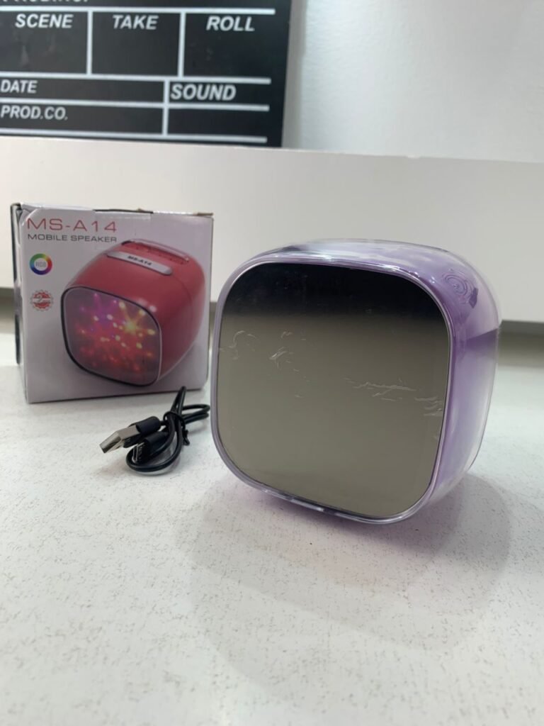Haut-parleur Bluetooth Portable avec LED RGB et Ambiance lumineuse