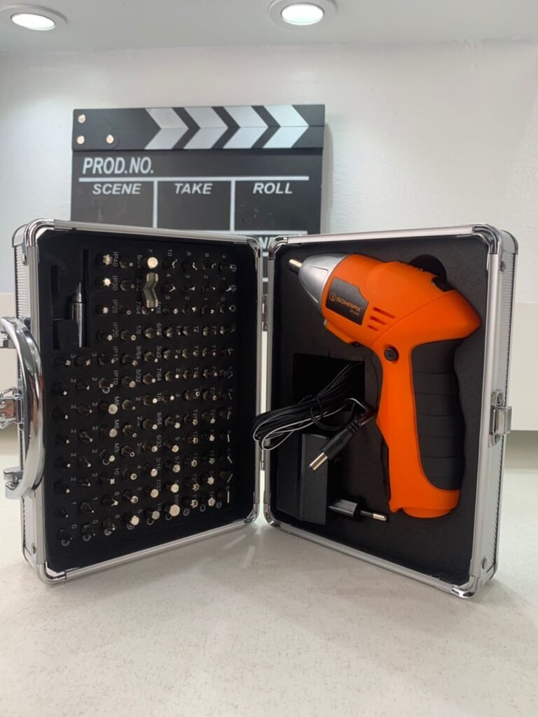 SOMAFIX – Tournevis Électrique 20V Rechargeable avec Mallette et Embouts