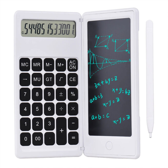 ⁦Calculatrice Numérique et Cahier Électronique 2-en-1 – Pratique⁩ - الصورة ⁦3⁩