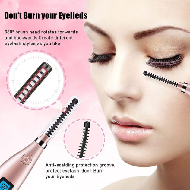 Fer à Boucler pour Cils – Technologie de Chauffage Rapide