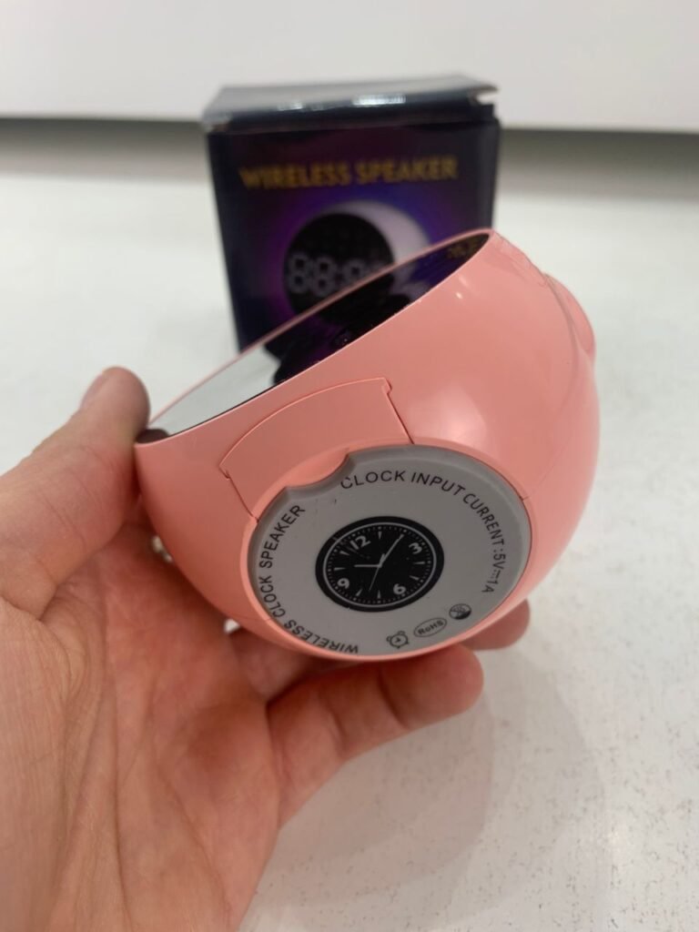 Haut-Parleur Bluetooth et Réveil de Bureau LED Numérique – Enceinte Bluetooth
