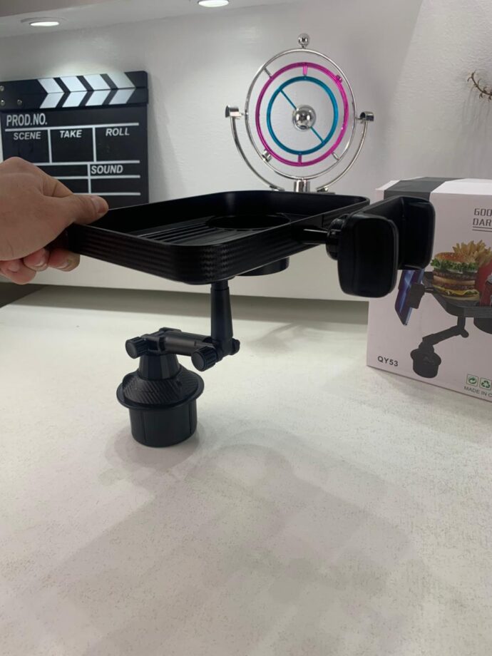 ⁦Tablette pivotante pour porte-gobelets de voiture⁩ - الصورة ⁦6⁩