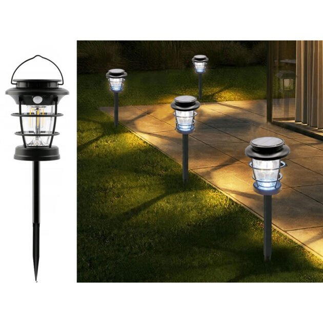 Lampe Solaire Extérieure Intelligente – Multi-usage, Facile & Fiable