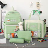 Ensemble de Sac à Dos Kawai Polyvalent – Résistant, Élégant VERT