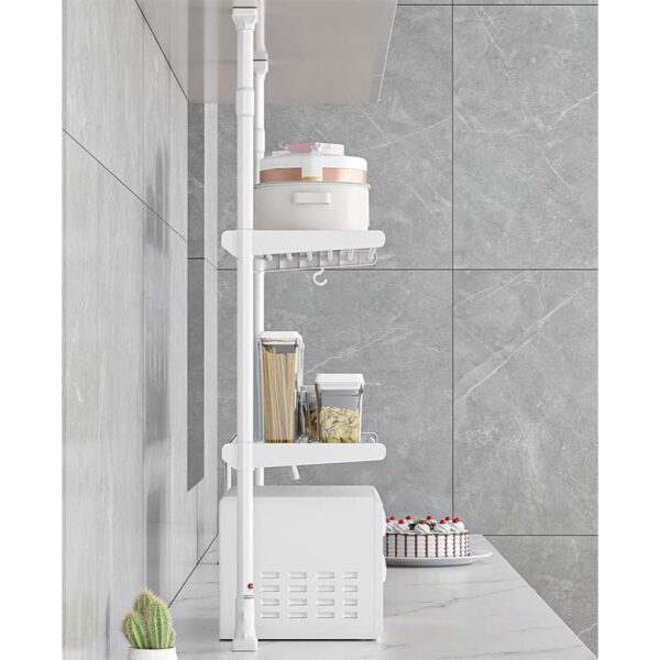 Étagère de Rangement Multifonctionnelle à Hauteur Réglable