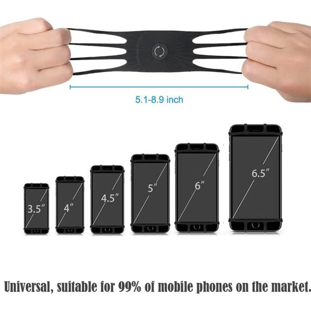 Bracelet avec Support Téléphone Rotatif 360°