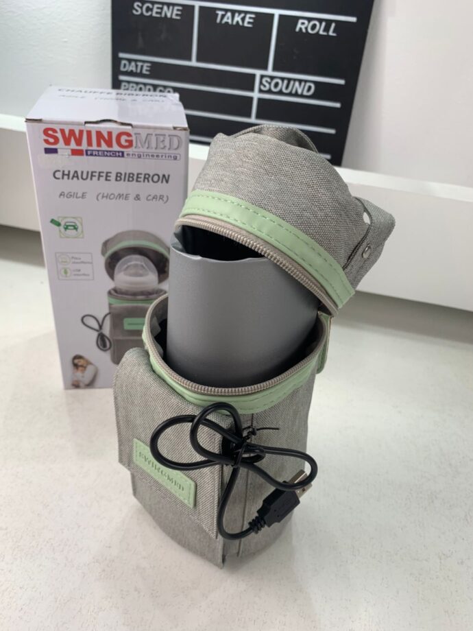 ⁦Sopteur de lait portable – Chauffe-biberon USB 2-in-1⁩ - الصورة ⁦4⁩