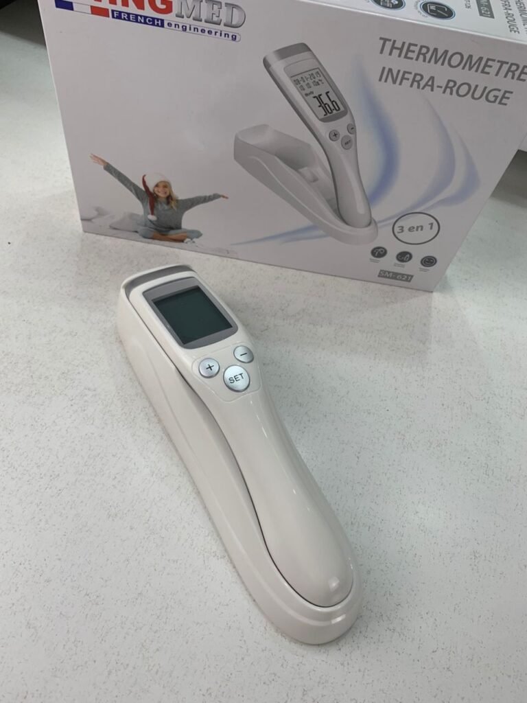 SwingMed Thermomètre infrarouge frontal 3 en 1