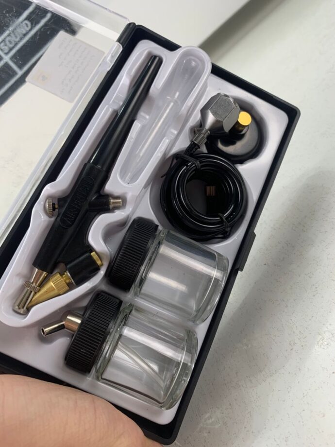 ⁦Aérographie Professionnelle pour Débutants – Ensemble complet pour étudiants⁩ - الصورة ⁦8⁩