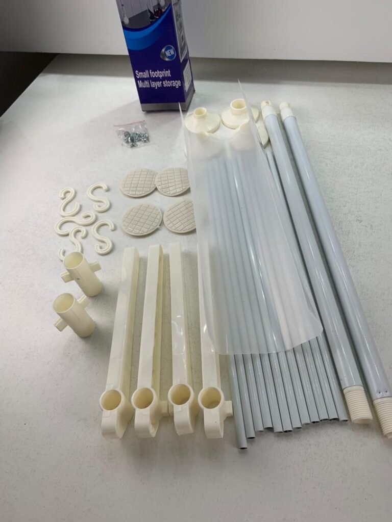 Étagère de Rangement Multifonctionnelle à Hauteur Réglable