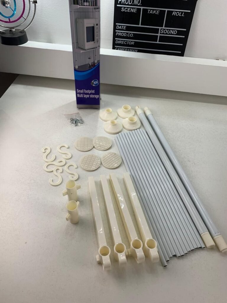 Étagère de Rangement Multifonctionnelle à Hauteur Réglable