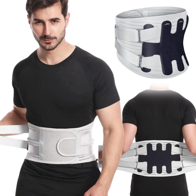 Ceinture lombaire médicale à 5 tiges – Soutien ciblé pour le dos et le bien-être