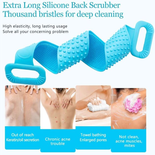 Brosse silicone multifonctionnelle – Nettoyage efficace et doux