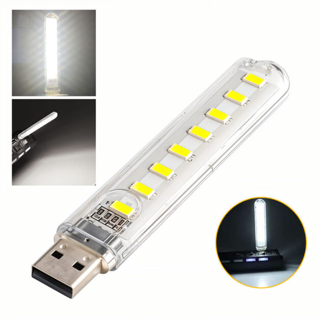 Médaille USB lumineuse à LED