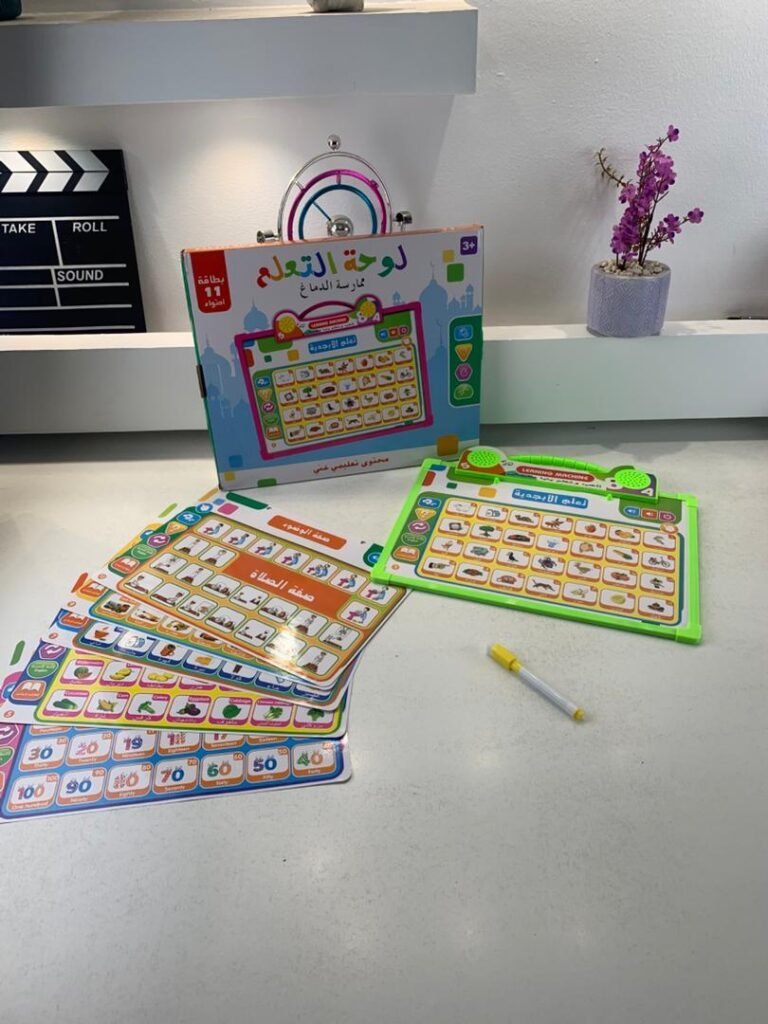 Tablette éducative bilingue pour enfants – Jeux musicaux et interactifs