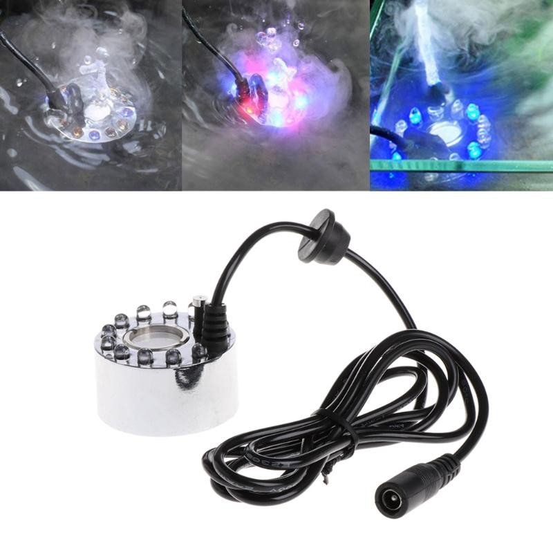 Nebuliseur LED 12 LED – Brouillard d’eau 100% vapeur pour bassins - الصورة 7