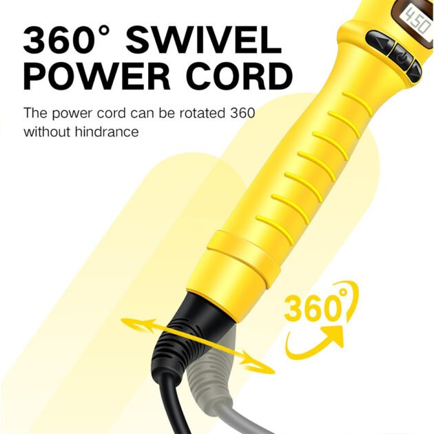 Sèche-cheveux ENZO - Fer et Boucleur en Céramique à 5 Barils