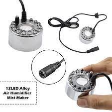Nebuliseur LED 12 LED – Brouillard d’eau 100% vapeur pour bassins - الصورة 2