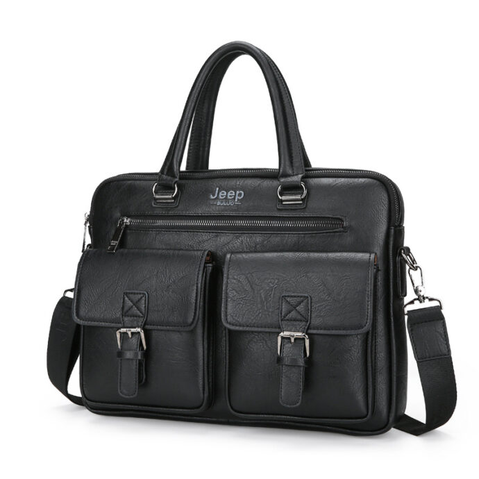 Sac a main d’affaires en cuir synthétique luxe – Élégante et fonctionnelle